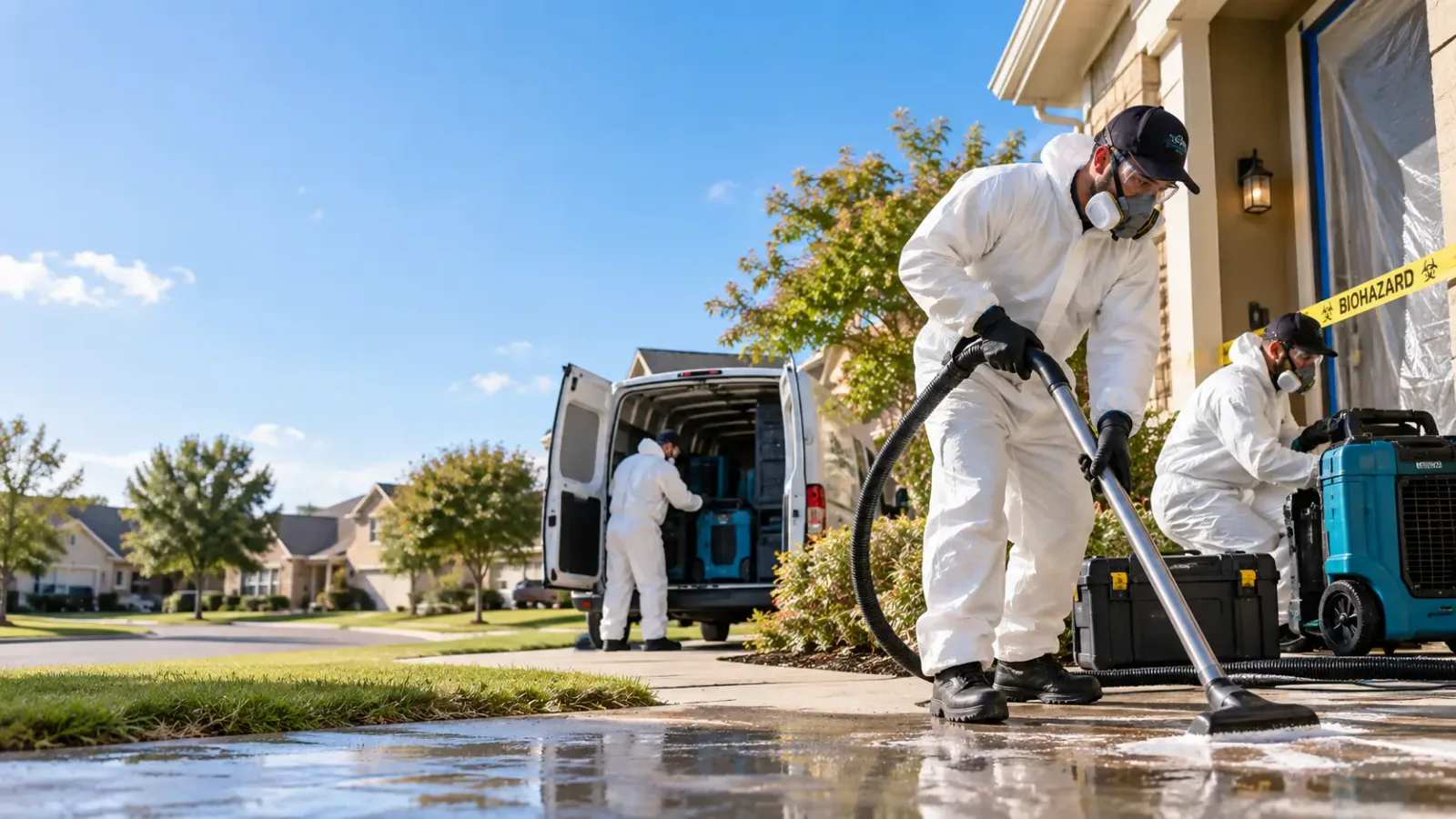 Biohazard Cleanup in West Point, TX